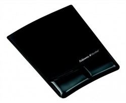 Podloka pod my s opierkou zpstia, FELLOWES "Health-V Crystal, ierna