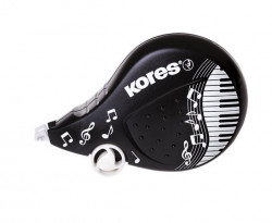 Korekn roller KORES SCOOTER Blac&White 8m x 4,2