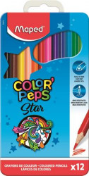 Pastelky MAPED/12 plech Color`Peps