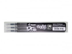 Npl gumovacia PILOT FRIXION ierna 0,7 /3ks