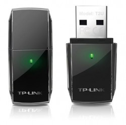 USB WiFi adaptr, dvojpsmov, 600 (433+150) Mbps, TP-LINK "Archer AC600"