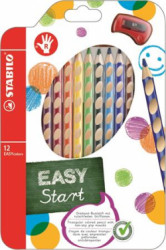 Pastelky STABILO Easy/12 pre pravkov