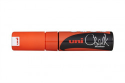 Popisova kriedov UNI PWE8K fluor oranov