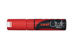 Popisova kriedov UNI PWE8K fluor erven