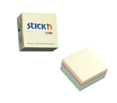 Samolepiaci blok, 76x76mm, 400 listov, STICK N, pastelov dhov farby