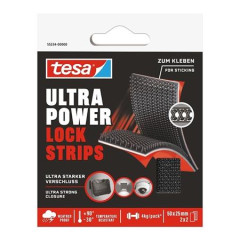 Samolepiaci such zips - prky, obojstrann, 25 x 50 mm, TESA "Ultra Power Lock"