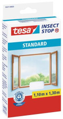 Sieka na okno, proti hmyzu, such zips, 1,1 x 1,3 m, TESA "Standard", biela