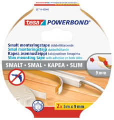 Montna pska, zka, 2 x 9 mm x 5 m, TESA, "Powerbond"