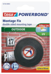 Lepiaca pska, obojstrann, do exteriru, 19 mm x 1,5 m, TESA "Powerbond"