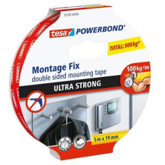 Lepiaca pska, obojstrann, extra siln, 19 mm x 5 m, TESA "Powerbond"