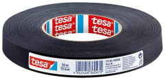 Lepiaca pska, spevnen textilom, 19 mm x 50 m, TESA "Extra Power", ierna
