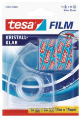 Dispenzor na lepiacu psku, run, TESA + 2 ks 15mm x 10 m lepiacej psky