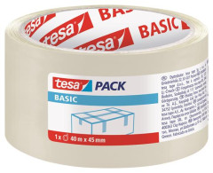 Baliaca pska, 45 mm x 40 m, TESA "tesapack Basic", priehadn
