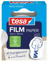 Lepiaca pska, popisovaten, papier, 19 mm x 33 m, TESA "Tesafilm",  priehadn