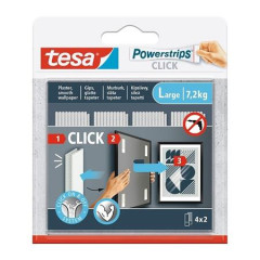 Veiak, samolepiaci, vekos L, TESA "Powerstrips CLICK"