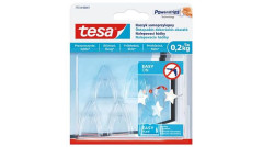 Samolepiaci dekoran hik na sklo, TESA "Powerstrips", priehadn