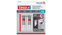 Nastaviten nalepovacia skrutka na tapety a omietku, TESA "Powerstrips"