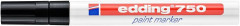 Permanentn lakov popisova, 2-4 mm, EDDING "750", ierny