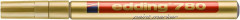 Lakov popisova, 0,8 mm, EDDING "780", zlat
