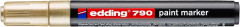 Lakov popisova, 2-3 mm, EDDING "790", zlat