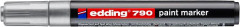 Lakov popisova, 2-3 mm, EDDING "790", strieborn