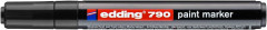 Lakov popisova, 2-3 mm, EDDING "790", ierny