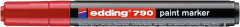 Lakov popisova, 2-3 mm, EDDING "790", erven