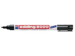 Permanentn popisova, 1 mm, kuelovit, EDDING "8000 Freeze", ierna