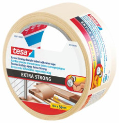 Lepiaca pska, obojstrann, extra siln, 50 mm x 10 m, TESA  "Extra Strong"