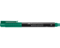 Permanentn popisova, OHP, 0,4 mm, FABER-CASTELL "Multimark 1523", zelen