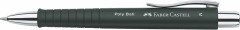Gukov pero, stlac mechanizmus, ierne telo, FABER-CASTELL "Poly Ball", modr