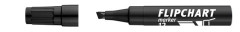 Popisova na flipchartov tabule, 1-4 mm, zrezan hrot, ICO "Artip 12 ", ierny