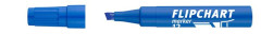 Popisova na flipchartov tabule, 1-4 mm, zrezan hrot, ICO "Artip 12 ", modr