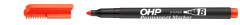Permanentn popisova, OHP, 2-3 mm, B, ICO, erven