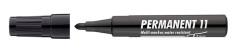 Permanentn popisova, 1-3 mm, kueov hrot, ICO "Permanent 11", ierny