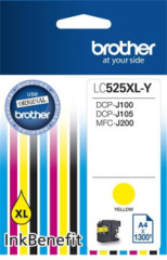 LC525XLY Npl k tlaiarni DCP-J100, J105, BROTHER lt, 1300 strn