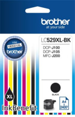LC529XLB Npl k tlaiarni  DCP-J100, J105, BROTHER ierna, 2400 strn