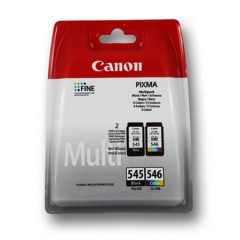 PG-545/CL-546 npl multipack do tlaiarn Pixma MG2450, MG2550, CANON, ierna, farebn, 2*180 str.
