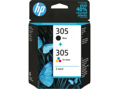 6ZD17AE atramentov npl do multipack Deskjet 2320,2710, 4120 tlaiarn, HP 305, ierna, farebn, 120+100 strn