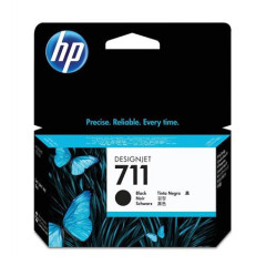 CZ129A npl pre DesignJet T120, T520 tlaiarne, HP 711, ierna, 38ml