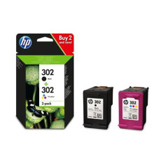 X4D37AE npl multipack k tlaiaram DeskJet 2130, HP 302 ierna, farebn, 190+165 strn