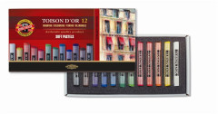 Krieda, pran, KOH-I-NOOR "Toison 8512/12", 12 rznych farieb