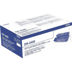 DR3400 bubnov jednotka pre tlaiarne HL-L5000D, HL-L5100DN, HL-L5200DW, HL-L6300DW, BROTHER, ierna, 30k
