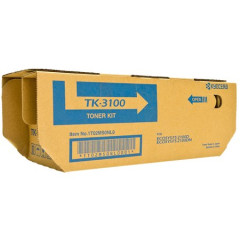 TK3100 toner k tlaiaram FS 2100D, FS2100DN, KYOCERA, ierny, 12,5k