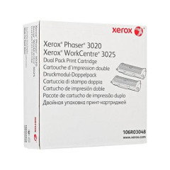 106R03048 toner k tlaiaram Phaser 3020NI, WC3025NI , XEROX ierna, 2*1,5k