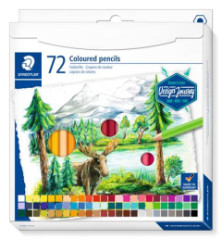 Farebn ceruzky, sada, eshrann, STAEDTLER "146C", 72 rznych farieb