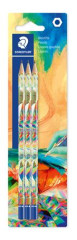Grafitov ceruzka, sada, HB, eshrann, STAEDTLER "170 BK3-2", Multiverzum