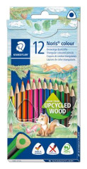 Farebn ceruzky, sada, trojhrann, STAEDTLER "Noris Colour 187", 12 rznych farieb
