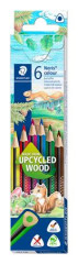 Farebn ceruzky, sada, trojhrann, STAEDTLER "Noris Colour 187", 6 rznych farieb