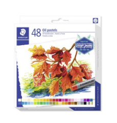 Olejov kriedy, STAEDTLER "2420", 48 rznych farieb